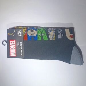 Marvel Hero Socks NWT